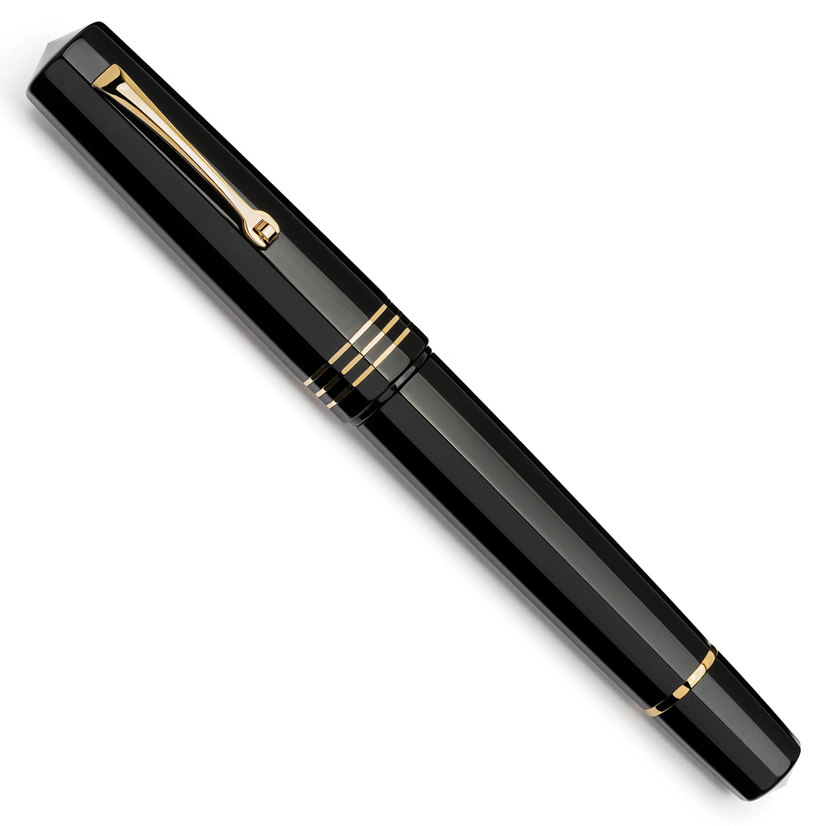 Leonardo Officina Italiana - Dodici (Twelve) - Vulcanica GT - Stilografica - Pennino in oro 14kt.