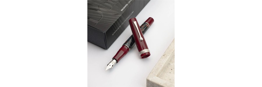 Leonardo Officina Italiana - Momento Zero - Marmo Pompei ST - Fountain pen