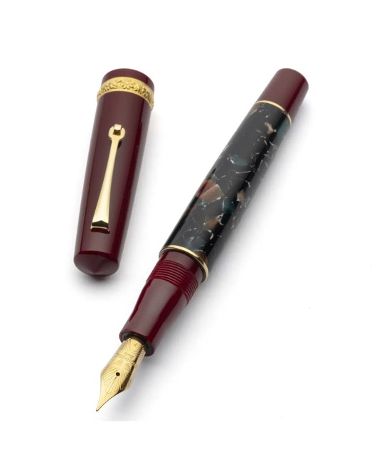 Leonardo Officina Italiana - Momento Zero - Marmo Pompei GT - Fountain pen Leonardo Officina Italiana - Momento Zero - Marmo Pompei GT - Fountain pen