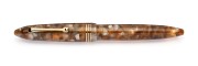 Leonardo Officina Italiana - Furore 2025 - Aque Ambrate GT - Stilografica - Pennino oro 14kt. (La Fenice)