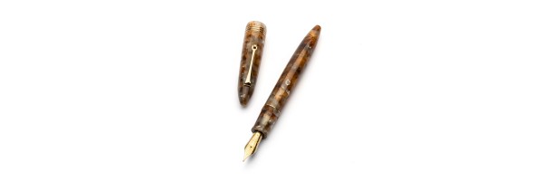 Leonardo Officina Italiana - Furore 2025 - Aque Ambrate GT - Stilografica - Pennino acciaio
