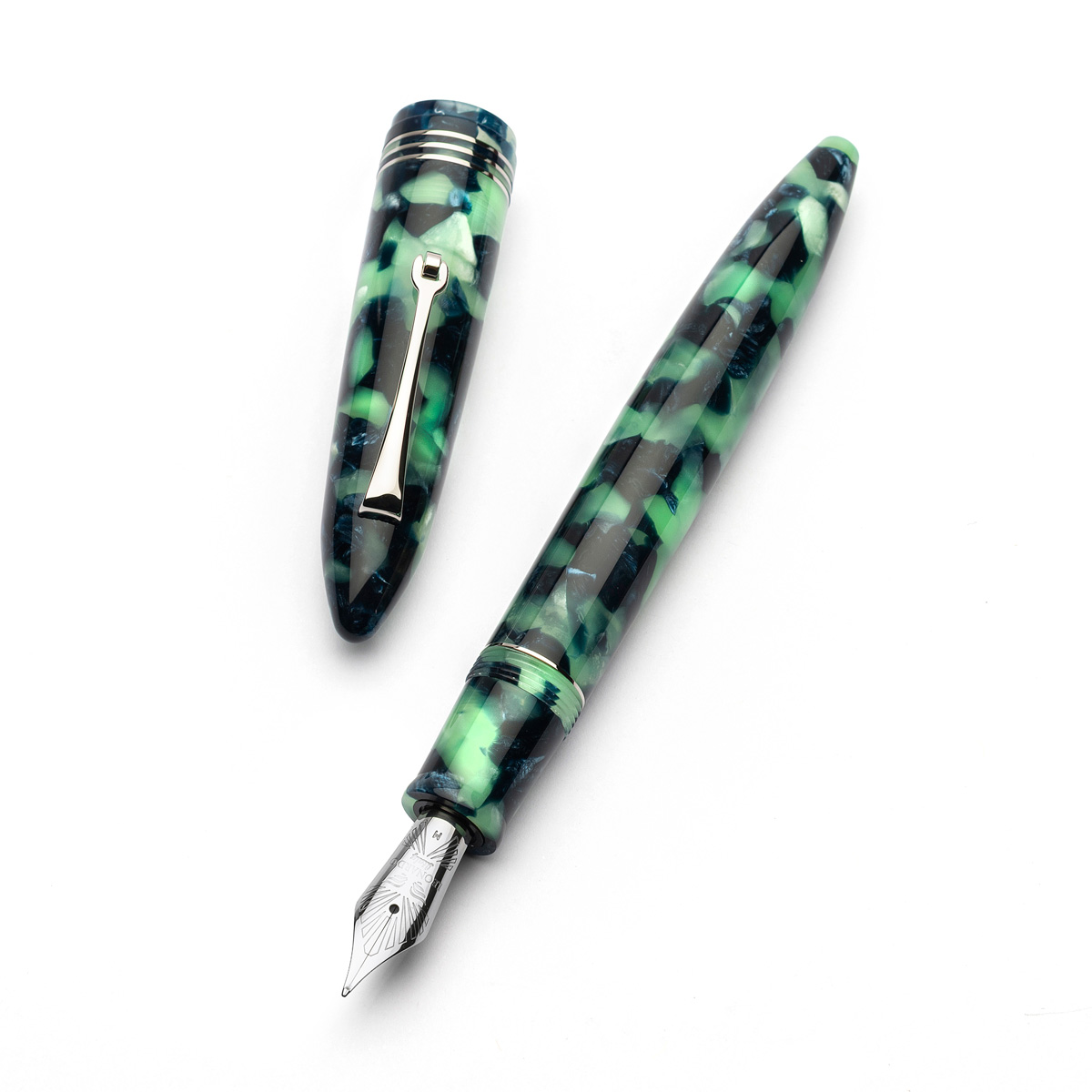 Leonardo Officina Italiana - Furore 2025 - Fiordo di Furore ST - Stilografica - Pennino oro 14kt. (La Fenice)