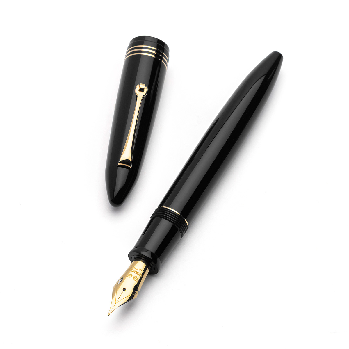 Leonardo Officina Italiana - Furore 2025 - Notte di Furore GT - Stilografica - Pennino oro 14kt. (La Fenice)