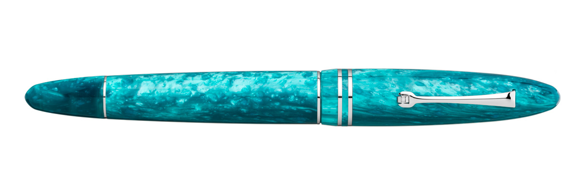 Leonardo Officina Italiana - Furore Grande 2020 - Emerald Green - Fountain pen - Steel nib