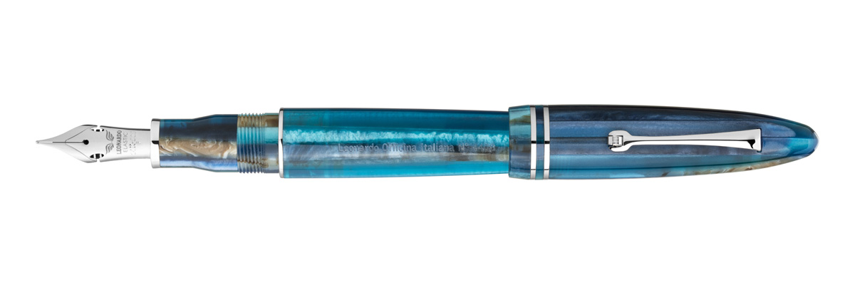 Leonardo Officina Italiana - Furore Grande 2020 - Blue Hawaii - Fountain pen - Gold nib