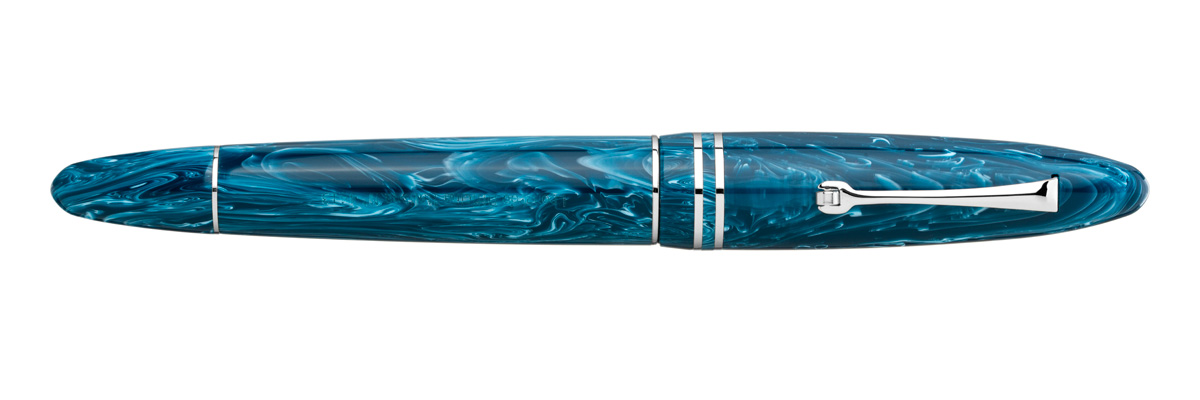 Leonardo Officina Italiana - Furore Grande 2020 - Blue Positano - Fountain pen - Steel nib