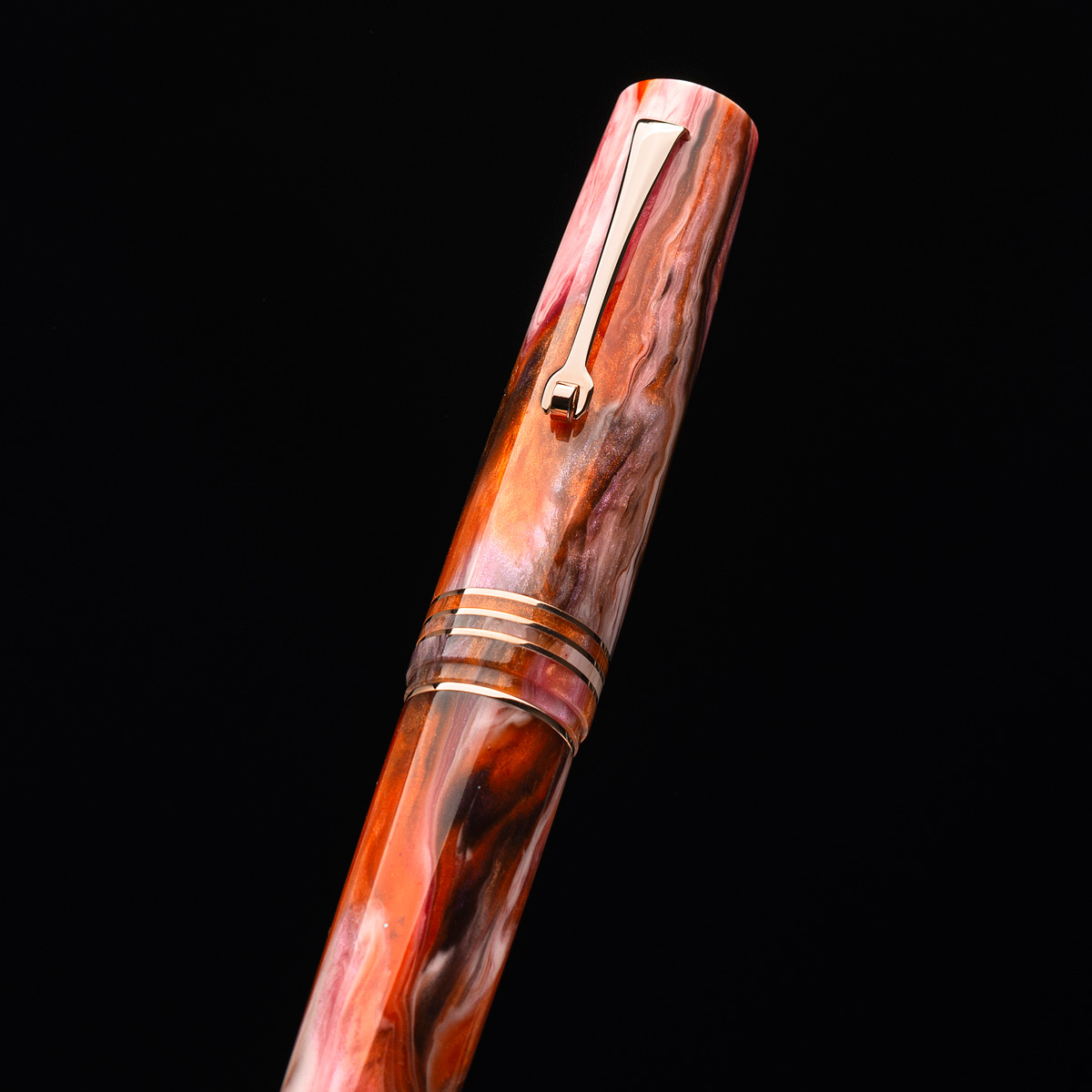 Leonardo Officina Italiana - Momento Zero Grande - Galattica - Nana Rosa - Fountain pen - Steel nib