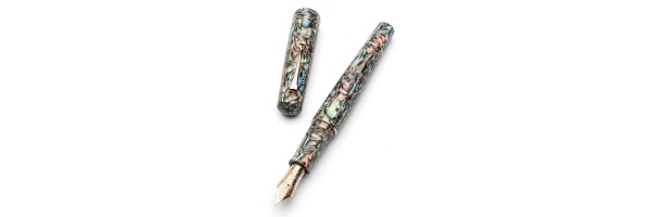 Leonardo Officina Italiana - MZG LeonArco - Abalone - Celluloide - #8 gold nib