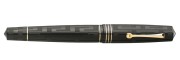 Leonardo Officina Italiana - Momento Zero Grande Art Dèco Black - Fountain pen - 14kt. Gold Nib