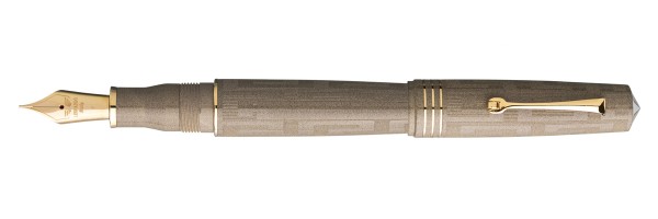 Leonardo Officina Italiana - Momento Zero Grande Art Dèco Send - Fountain pen - 14kt. Gold Nib