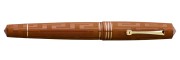 Leonardo Officina Italiana - Momento Zero Grande Art Dèco Terracotta - Fountain pen - 14kt. Gold Nib