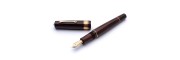 Leonardo Officina Italiana - Masterpiece 2022 - Rosewood Ebonite Fountain pen - Gold Plated trims