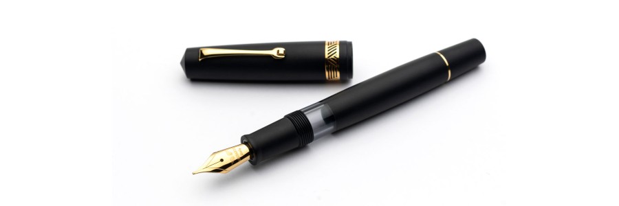 Leonardo Officina Italiana - Momento Magico - Matte Anima Nera GT - Fountain pen - Gold nib