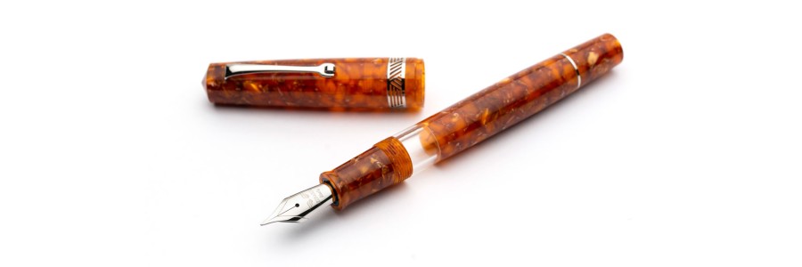 Leonardo Officina Italiana - Momento Magico - Miele HT - Fountain pen - Gold nib