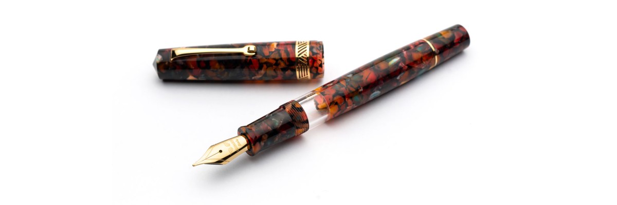 Leonardo Officina Italiana - Momento Magico - Millefiori GT - Fountain pen - Steel nib