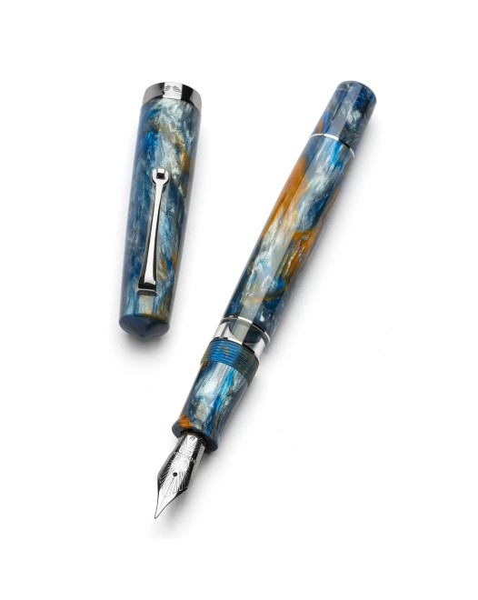 Leonardo Officina Italiana - Momento Magico - Ocean Sunrise - Stilografica - Pennino in oro 14k Leonardo Officina Italiana - Momento Magico - Ocean Sunrise - Stilografica - Pennino in oro 14k