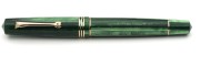 Leonardo Officina Italiana - Momento Zero resin - Green Alga GT - Fountain pen - Steel nib