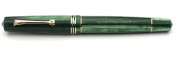 Leonardo Officina Italiana - Momento Zero resina - Green Alga GT - Stilografica - Pennino oro