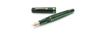 Leonardo Officina Italiana - Momento Zero resina - Green Alga GT - Stilografica - Pennino acciaio