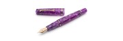 Leonardo Officina Italiana - Momento Zero resin - Lavanda CT - Fountain pen - Steel nib