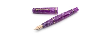 Leonardo Officina Italiana - Momento Zero resin - Lavanda RGT - Fountain pen - Steel nib