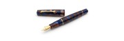 Leonardo Officina Italiana - Momento Zero resin - Pietra Marina GT - Fountain pen - Gold nib