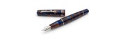 Leonardo Officina Italiana - Momento Zero resin - Pietra Marina CT - Fountain pen - Gold nib