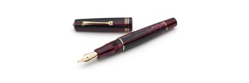 Leonardo Officina Italiana - Momento Zero resin - Prugna GT - Fountain pen - Steel nib