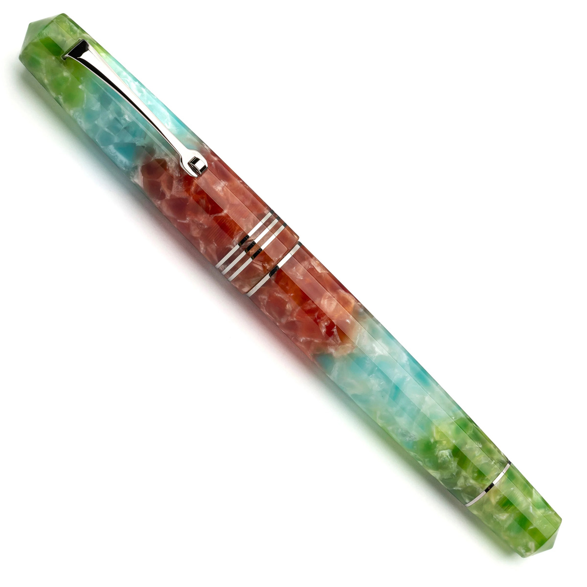 Leonardo Officina Italiana - Momento Zero resin - Pura Vida ST - Rollerball pen