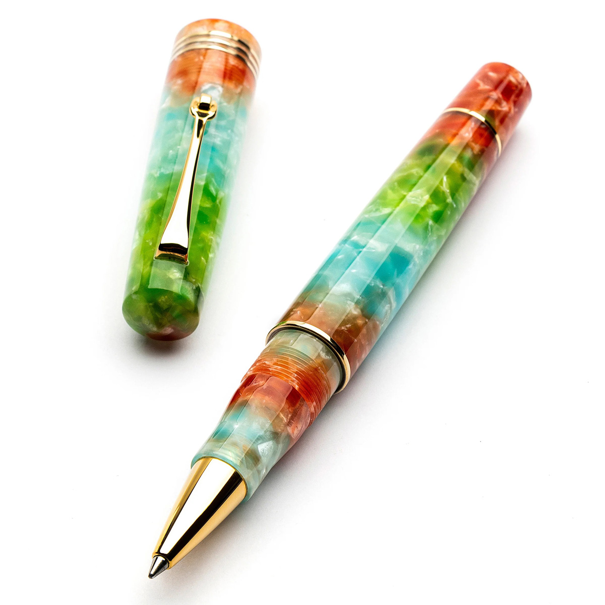 Leonardo Officina Italiana - Momento Zero resin - Pura Vida GT - Rollerball pen