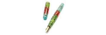 Leonardo Officina Italiana - Momento Zero resin - Pura Vida GT - Fountain pen - Steel nib