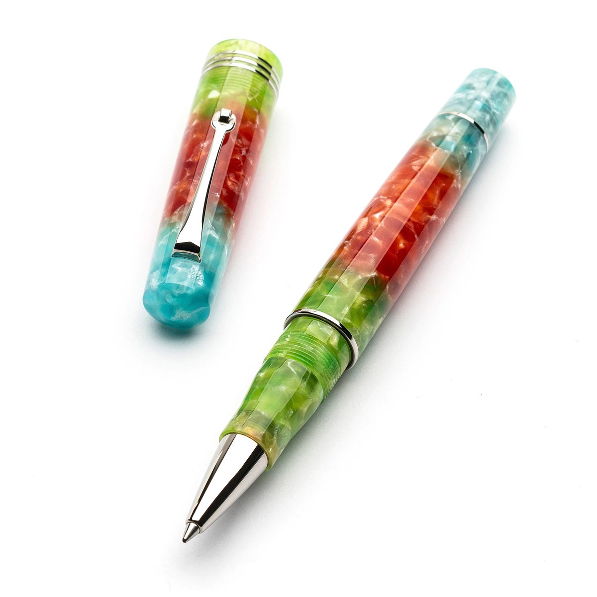 Leonardo Officina Italiana - Momento Zero resin - Pura Vida ST - Rollerball pen