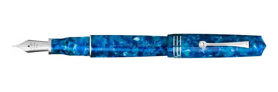 Leonardo Officina Italiana - Momento Zero Grande 2020 - Blue Marina Capri - Fountain pen - Steel nib