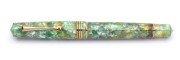 Leonardo Officina Italiana - Momento Zero resin - Green jade GT - Fountain pen - Steel nib