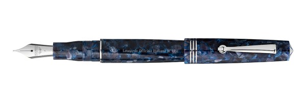 Leonardo Officina Italiana - Momento Zero 2020 - Blue Sorrento HT - Fountain pen - Steel nib