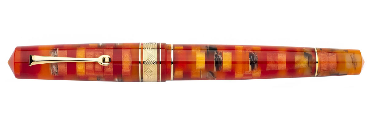 Leonardo Officina Italiana - Mosaico - Mango GT - Fountain pen Gold Nib