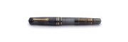 Leonardo Officina Italiana - Momento Zero Pura Gold Anthracite Grey - Stilografica - Pennino oro giallo