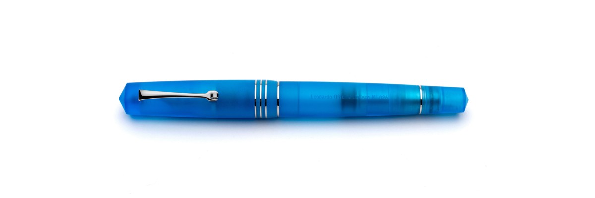 Leonardo Officina Italiana - Momento Zero Pura Aqua Blue - Fountain pen - Steel nib