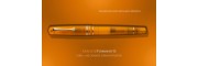 Leonardo Officina Italiana - Momento Zero Pura Gold Flame Orange - Fountain pen - Gold plated nib