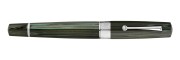 Leonardo Officina Italiana - Speranza - Green Ebonite Fountain pen - Rhodium Plated trims - Musical Nib