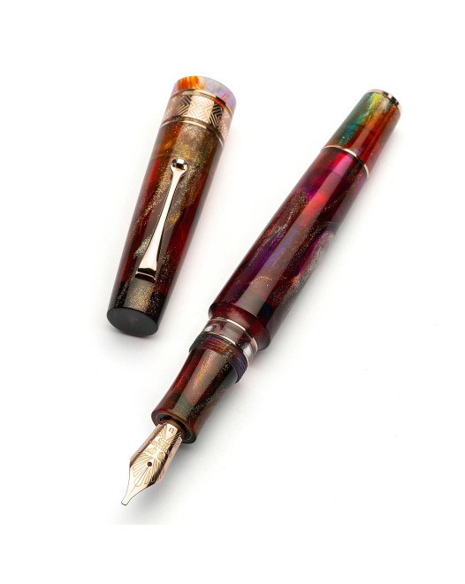 Leonardo Officina Italiana - Supernova PM5 RGT 14k #8 Gold nib - Finiture oro rosa