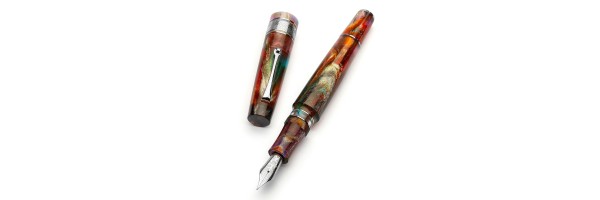 Leonardo Officina Italiana - Supernova PM5 ST 14k #8 Gold nib - Silver finishes