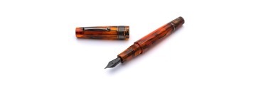 Leonardo Officina Italiana - Supernova Regular Size - Caramel RT - Stilografica - Pennino acciaio