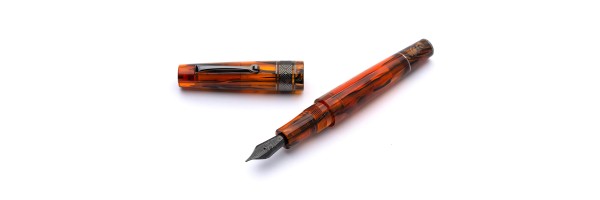 Leonardo Officina Italiana - Supernova Regular Size - Caramel RT - Stilografica - Pennino acciaio