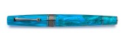 Leonardo Officina Italiana - Supernova Regular Size - Star Light Blue RT - Stilografica - Pennino acciaio