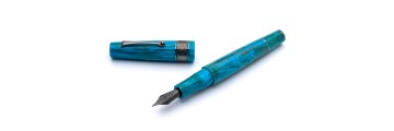 Leonardo Officina Italiana - Supernova Regular Size - Star Light Blue RT - Fountain pen - Steel nib