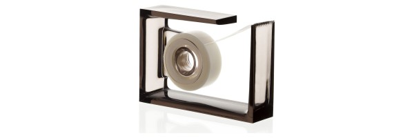Lexon - Crystal - Desk tape dispenser - Roll-Air - Grey