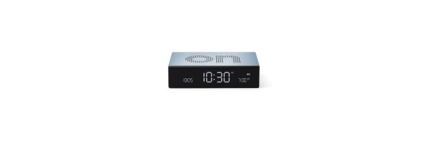 Lexon - Flip Premium - Reversible LCD alarm clock - Light Blue