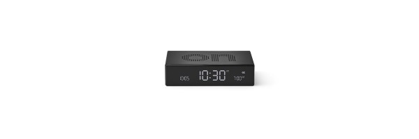 Lexon - Flip Premium - Reversible LCD alarm clock - Black