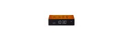 Lexon - Flip Premium - Reversible LCD alarm clock - Orange